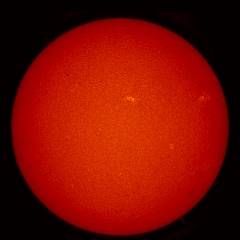 Image of Sun's chromosphere