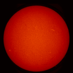 Image of Sun's chromosphere