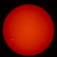 Image of Sun's chromosphere