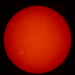 Image of Sun's chromosphere