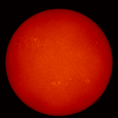 Image of Sun's chromosphere