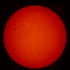 Image of Sun's chromosphere