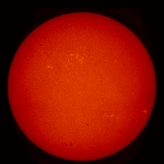 Image of Sun's chromosphere