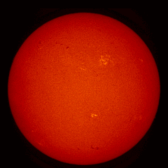 Image of Sun's chromosphere