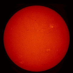 Image of Sun's chromosphere