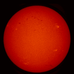 Image of Sun's chromosphere