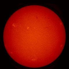 Image of Sun's chromosphere