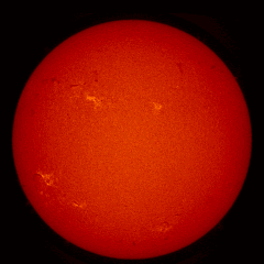 Image of Sun's chromosphere