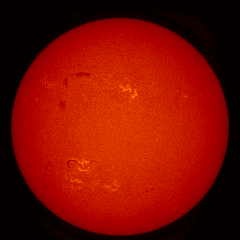 Image of Sun's chromosphere