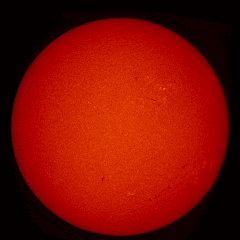 Image of Sun's chromosphere