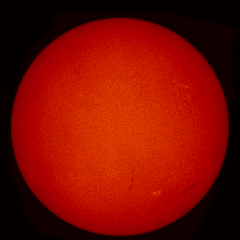 Image of Sun's chromosphere