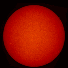 Image of Sun's chromosphere