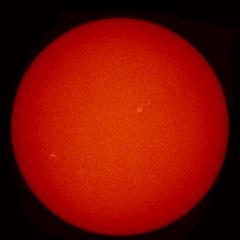 Image of Sun's chromosphere