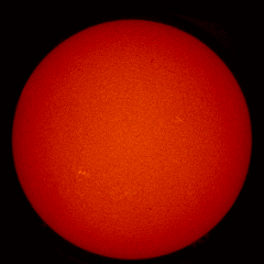 Image of Sun's chromosphere