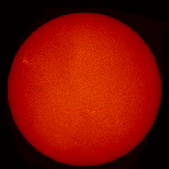 Image of Sun's chromosphere