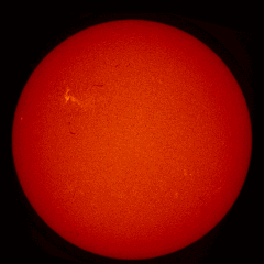 Image of Sun's chromosphere