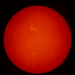 Image of Sun's chromosphere