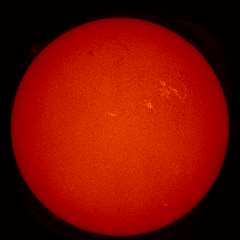 Image of Sun's chromosphere