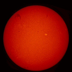 Image of Sun's chromosphere