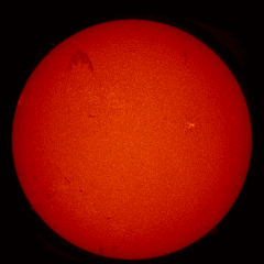 Image of Sun's chromosphere