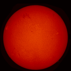 Image of Sun's chromosphere