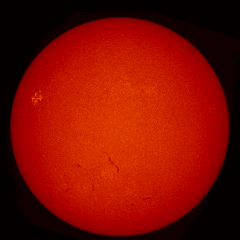 Image of Sun's chromosphere