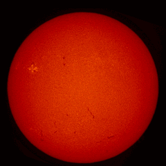 Image of Sun's chromosphere