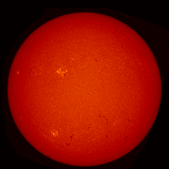 Image of Sun's chromosphere