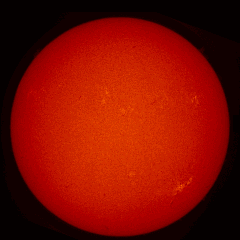 Image of Sun's chromosphere