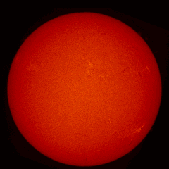 Image of Sun's chromosphere