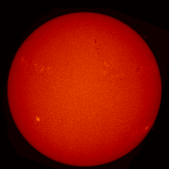 Image of Sun's chromosphere