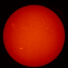 Image of Sun's chromosphere