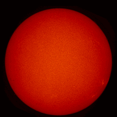 Image of Sun's chromosphere