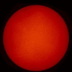 Image of Sun's chromosphere