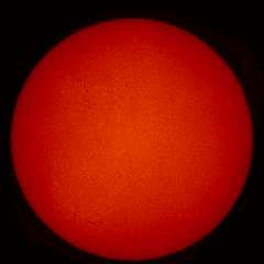 Image of Sun's chromosphere