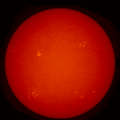 Image of Sun's chromosphere