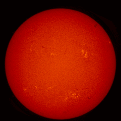 Image of Sun's chromosphere