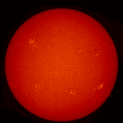 Image of Sun's chromosphere