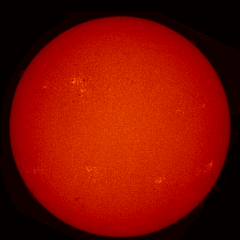 Image of Sun's chromosphere