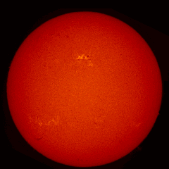 Image of Sun's chromosphere