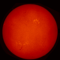 Image of Sun's chromosphere