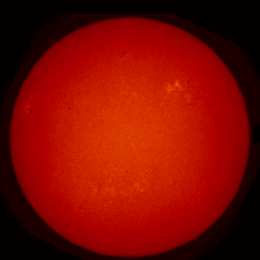 Image of Sun's chromosphere