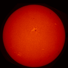 Image of Sun's chromosphere