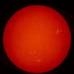 Image of Sun's chromosphere