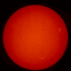 Image of Sun's chromosphere