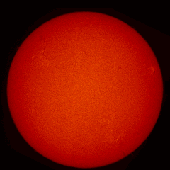 Image of Sun's chromosphere