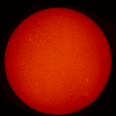 Image of Sun's chromosphere