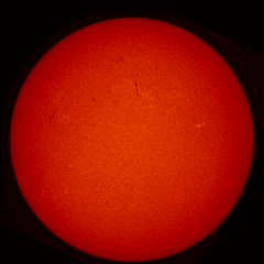 Image of Sun's chromosphere