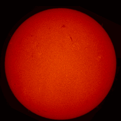 Image of Sun's chromosphere