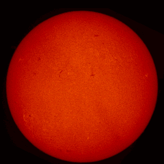 Image of Sun's chromosphere